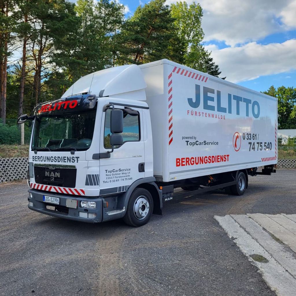 Jellito LKW für Überführungen